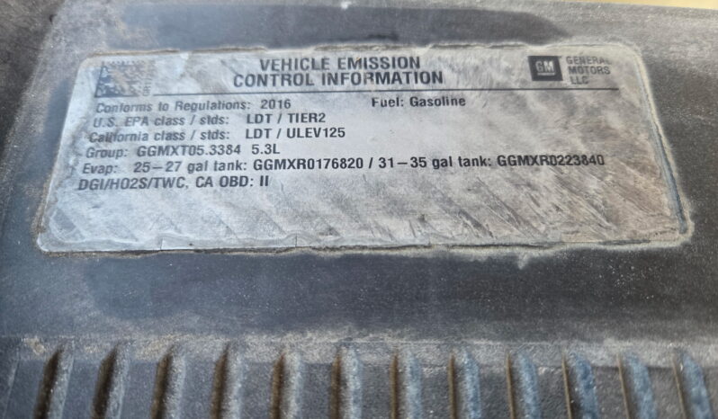 Chevrolet Tahoe 2017 full