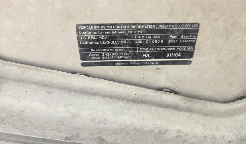 Nissan NV 3500 2016 full